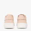 Pebbled Leather Court Sneaker