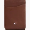 Pebbled Leather Magnetic Bifold Wallet