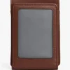 Pebbled Leather Magnetic Bifold Wallet