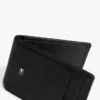 Pebbled Leather Magnetic Bifold Wallet