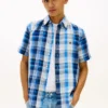 Plaid Cotton-Linen Blend Shirt Plaid Cotton-Linen Blend Shirt