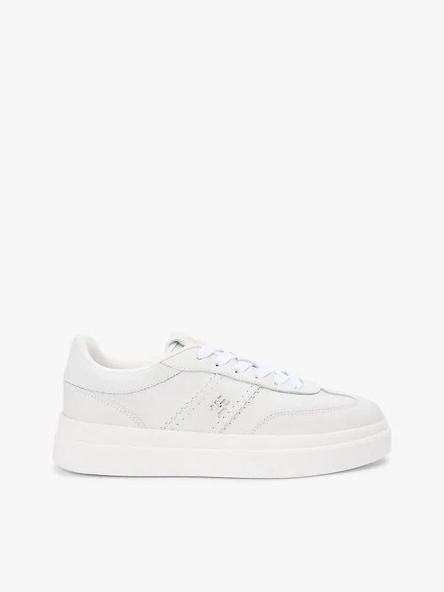 Platform Leather Court Sneaker Platform Leather Court Sneaker