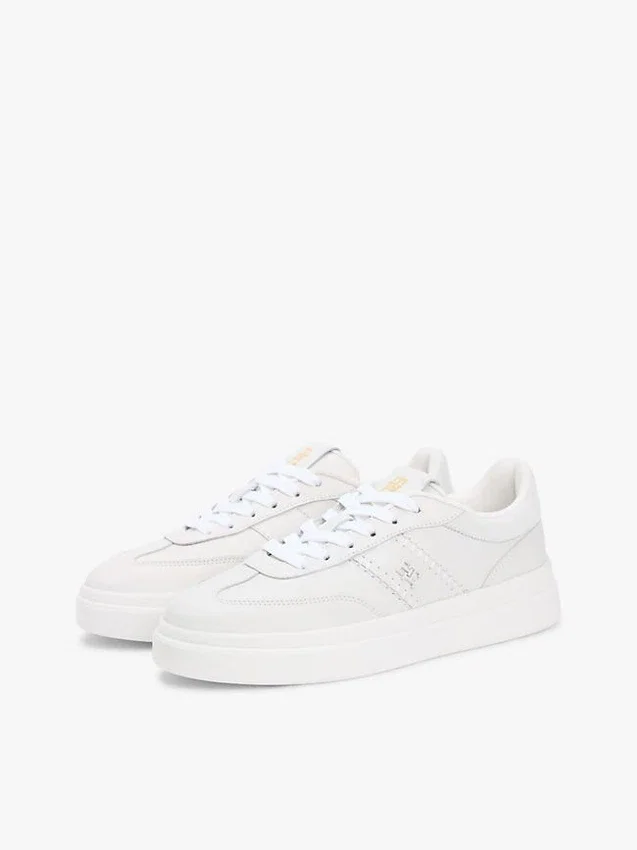 Platform Leather Court Sneaker Platform Leather Court Sneaker