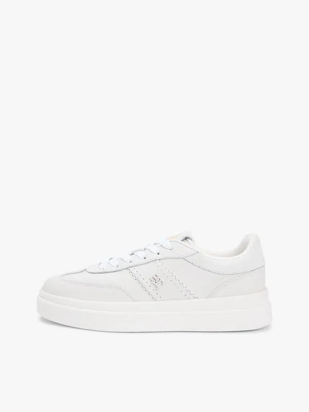 Platform Leather Court Sneaker Platform Leather Court Sneaker