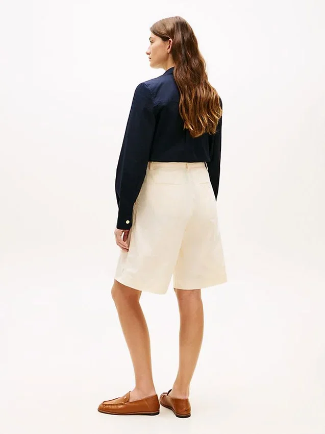 Pleated Poplin Short Pleated Poplin Short