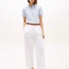 Pleated Twill Barrel Chino