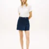 Pleated Twill Mini Skirt Pleated Twill Mini Skirt