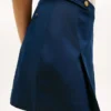 Pleated Twill Mini Skirt Pleated Twill Mini Skirt