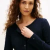 Pointelle T-Shirt Cardigan