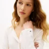Pointelle T-Shirt Cardigan