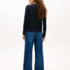 Pointelle T-Shirt Cardigan