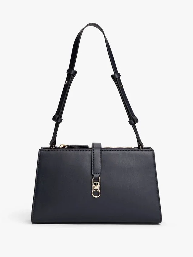 Polished Monogram Shoulder Bag Polished Monogram Shoulder Bag