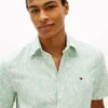 Printed Cotton-Linen Blend Shirt Printed Cotton-Linen Blend Shirt