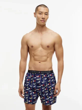 Printed Woven Boxer