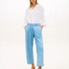 Pull-On Wide-Leg Ankle Pant Pull-On Wide-Leg Ankle Pant