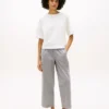 Pull-On Wide-Leg Ankle Pant Pull-On Wide-Leg Ankle Pant