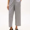 Pull-On Wide-Leg Ankle Pant Pull-On Wide-Leg Ankle Pant
