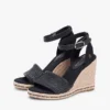 Raffia Wedge Espadrille Sandal