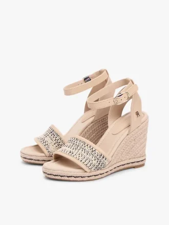 Raffia Wedge Espadrille Sandal
