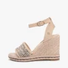 Raffia Wedge Espadrille Sandal