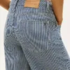 Railroad Stripe High-Rise Wide Leg Jean Railroad Stripe High-Rise Wide Leg Jean
