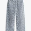 Railroad Stripe High-Rise Wide Leg Jean Railroad Stripe High-Rise Wide Leg Jean