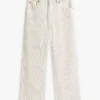 Railroad Stripe High-Rise Wide Leg Jean Railroad Stripe High-Rise Wide Leg Jean