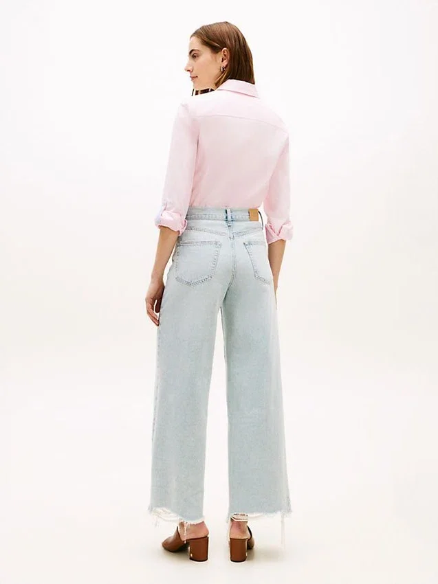 Raw Hem High-Rise Wide Leg Jean Raw Hem High-Rise Wide Leg Jean