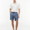 Regular Fit 7″ Cotton-Linen Blend Short Regular Fit 7″ Cotton-Linen Blend Short