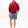 Regular Fit 7″ Cotton-Linen Blend Short Regular Fit 7″ Cotton-Linen Blend Short