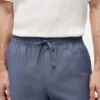 Regular Fit 7″ Cotton-Linen Blend Short Regular Fit 7″ Cotton-Linen Blend Short