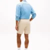 Regular Fit 7″ Cotton-Linen Blend Short Regular Fit 7″ Cotton-Linen Blend Short