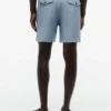 Regular Fit 7″ Cotton-Linen Blend Short Regular Fit 7″ Cotton-Linen Blend Short