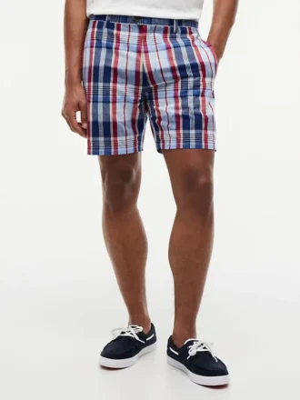 Regular Fit 7″ Madras Short