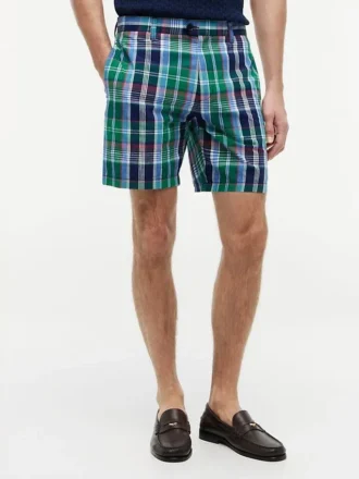 Regular Fit 7″ Madras Short