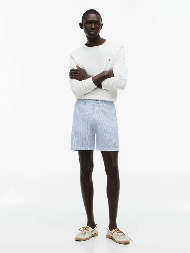 Regular Fit 7″ Seersucker Short Regular Fit 7″ Seersucker Short
