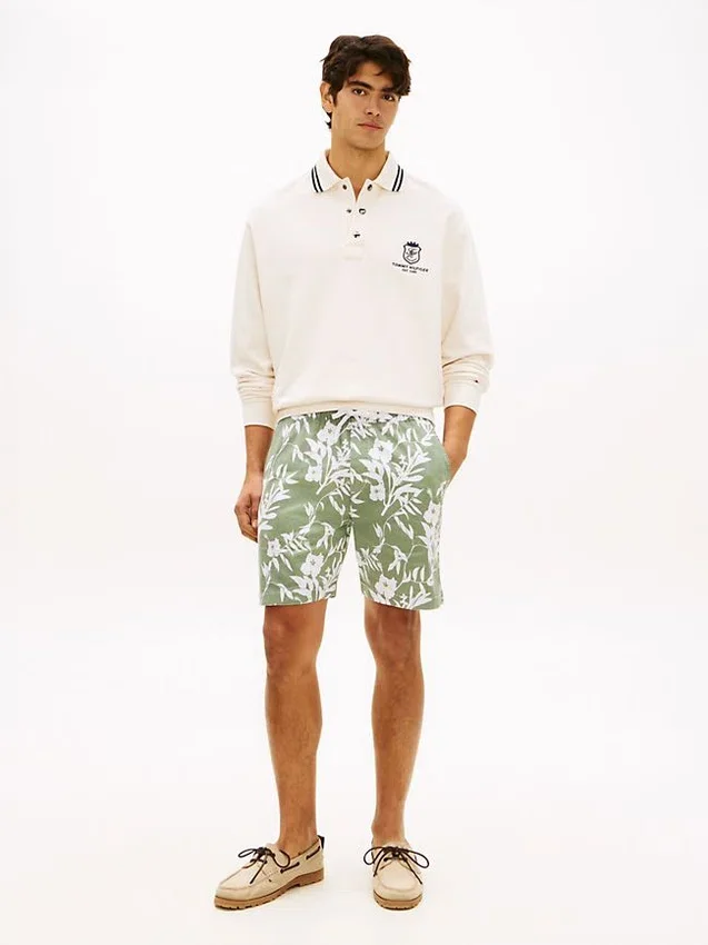 Regular Fit 7″ Tropical Print Short Regular Fit 7″ Tropical Print Short