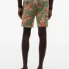 Regular Fit 7″ Tropical Print Short Regular Fit 7″ Tropical Print Short