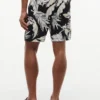 Regular Fit 7″ Tropical Print Short
