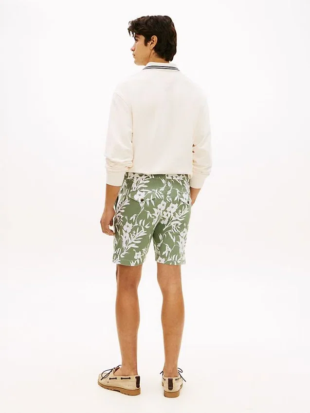 Regular Fit 7″ Tropical Print Short Regular Fit 7″ Tropical Print Short