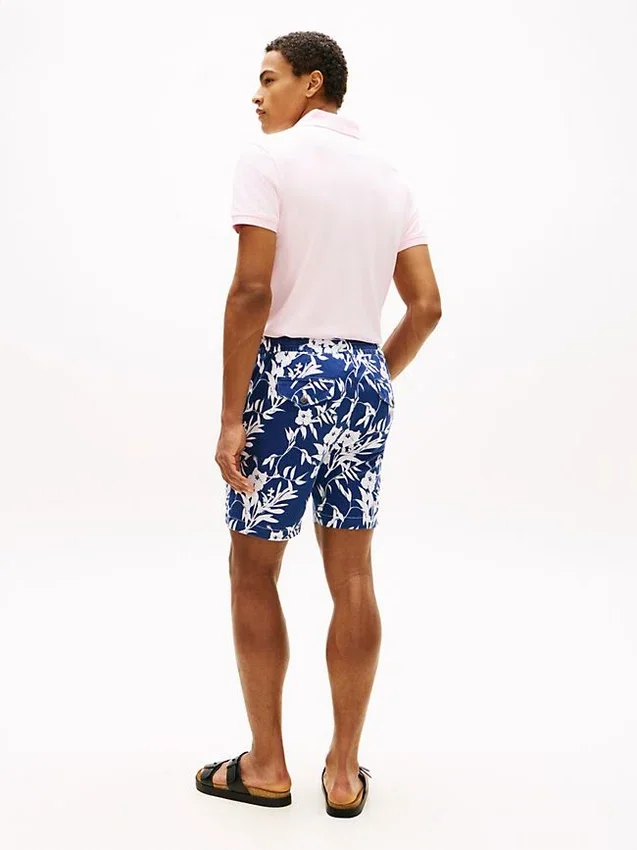 Regular Fit 7″ Tropical Print Short Regular Fit 7″ Tropical Print Short
