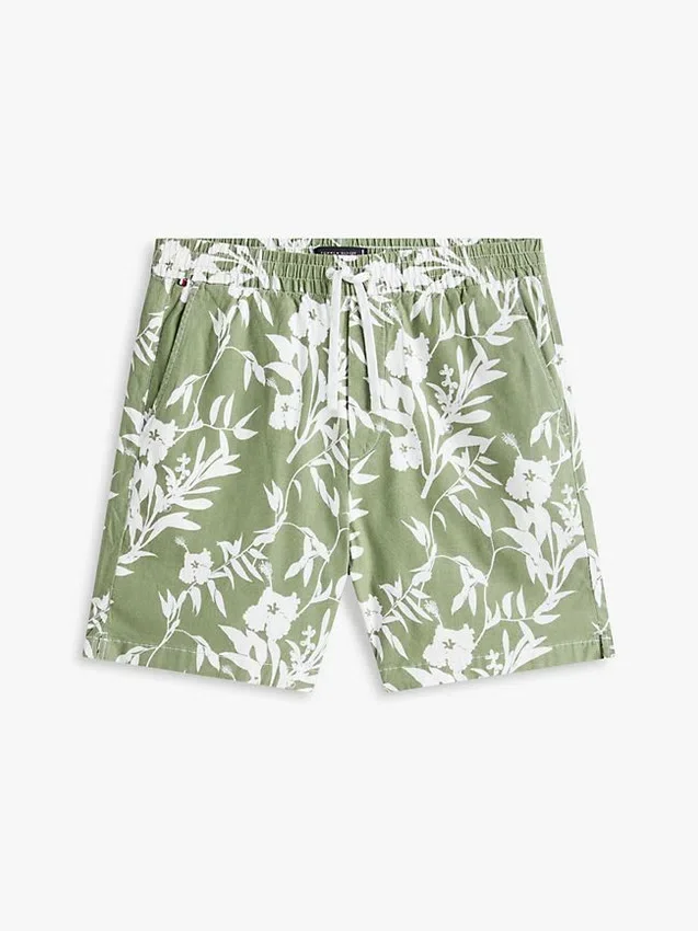 Regular Fit 7″ Tropical Print Short Regular Fit 7″ Tropical Print Short