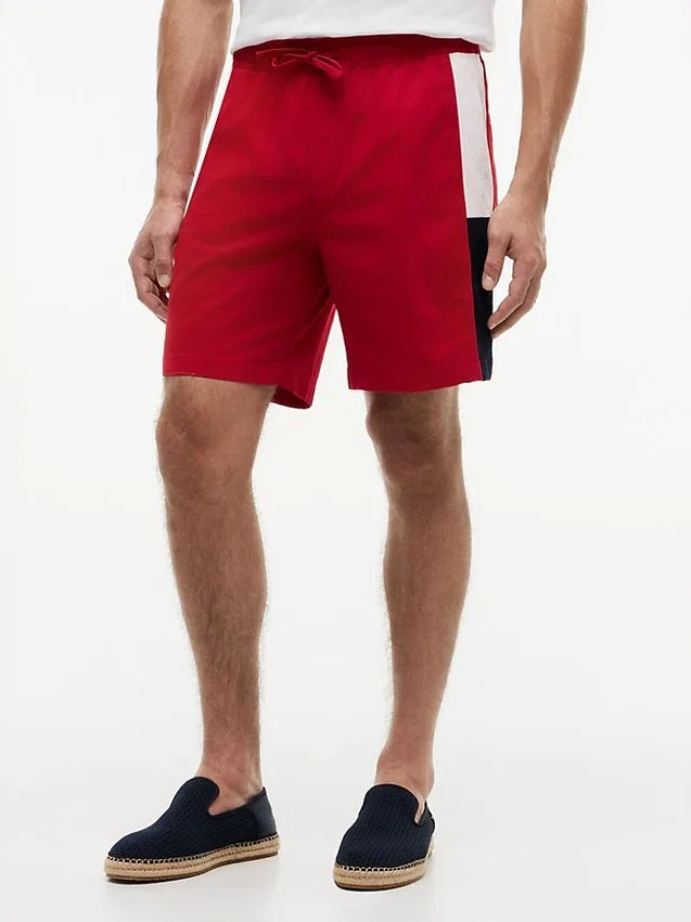 Regular Fit 8″ Flag Colorblock Short Regular Fit 8″ Flag Colorblock Short
