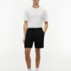 Regular Fit 8″ Linen-Blend Short