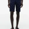 Regular Fit 9″ Sailing Flag Print Short Regular Fit 9″ Sailing Flag Print Short