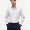 Regular Fit Allover Dot Fil Coupe Shirt Regular Fit Allover Dot Fil Coupe Shirt