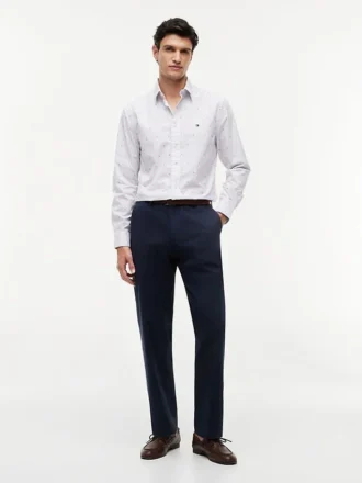 Regular Fit Allover Dot Fil Coupe Shirt