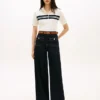 Regular Fit Block Stripe Stretch Polo