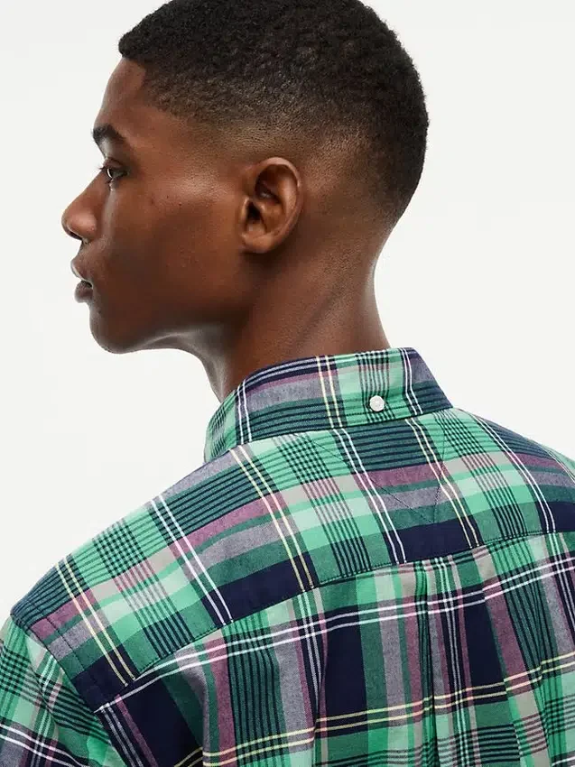 Regular Fit Bold Plaid Oxford Shirt Regular Fit Bold Plaid Oxford Shirt