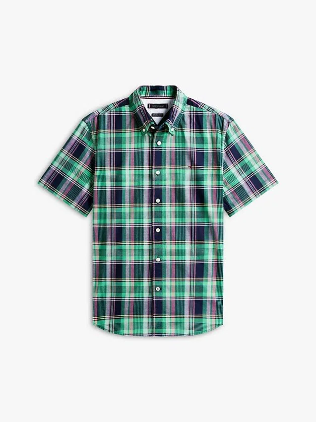 Regular Fit Bold Plaid Oxford Shirt Regular Fit Bold Plaid Oxford Shirt